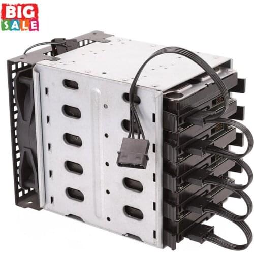 1PCS 4Pin IDE Molex To 5-Port 15Pin SATA Power Cable Cord Lead 18AWG Wire For Hard Drive HDD SSD PC Server DIY HIGH QUALITY