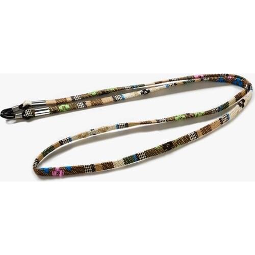 100pcs 5mm NO.23 Elegent Eyeglass sunglasses cotton neck string cord retainer strap eyewear lanyard holder