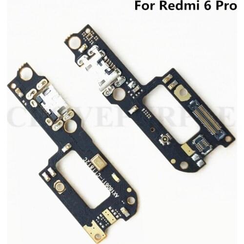 10x For Xiaomi Redmi 6 Pro USB Charger Charging Port Ribbon Flex Cable Micro USB Dock Connector For Mi A2 Lite