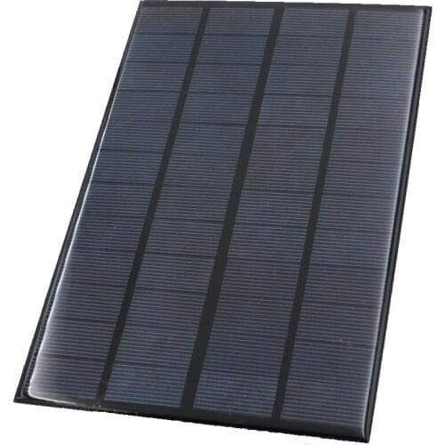 12V 4.2W Solar panel Mini Solar Battery Cell Phone Charger Portable DIY Epoxy Polycrystalline Silicon Solar Cell