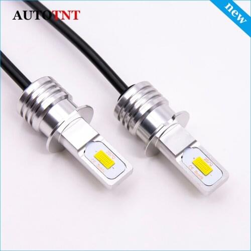 2pcs H3 LED Bulb COB Chip White 1500LM Car Led Lights Fog Head Lamp Auto Lamp 9~32V 6000K