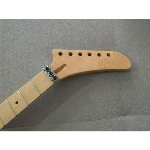Banana Maple guitar neck Maple 22 fret Locking Nut Fine DIY Electric Guitar