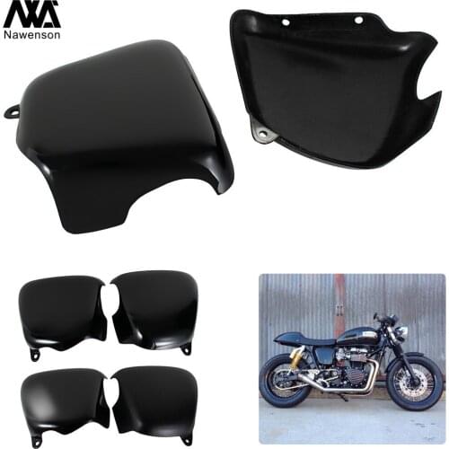 Lateral Battery Cover Side Panels Motorcycle Fairing for Bonneville T100 2001-2015 for Scramble/Thruxton 2001-2015