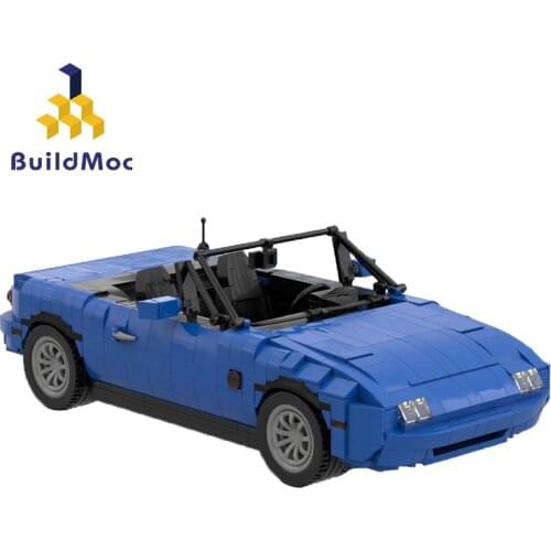 Buildmoc City Super Racing Car Model Building Bocks High-tech Sports Racer Vehicle Speed Super-car Children Bricks Boy Toys Gift