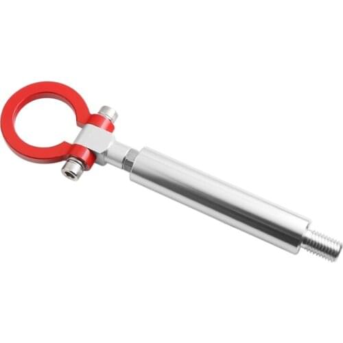 Car Racing Trailer Towing Bar Red Track Racing CNC Towbar Tow Hook for Lancer for 6Th Gen Chevy for Camaro -2019 Aluminum
