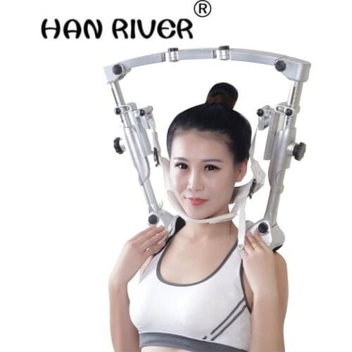 HANRIVER Aluminium alloy material of household cervical traction apparatus tensile strong edge cervical traction apparatus