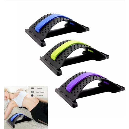 Waist Massager Home Back Exercises Stiff Lumbar Supine Board Yoga Humpback Lumbar Spine Beauty Lumbar Correction Lumbar Board