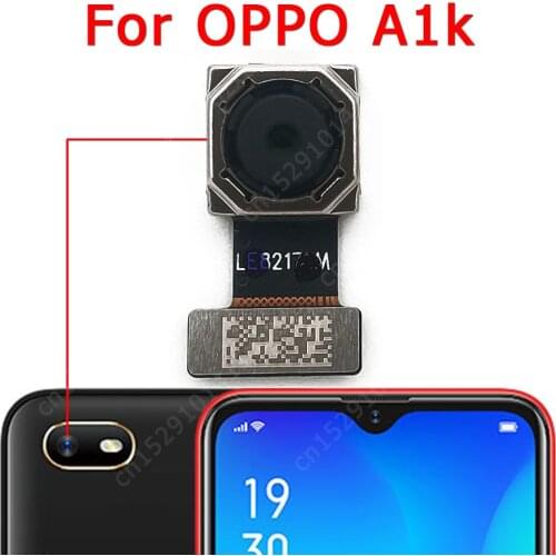 Original Rear Camera For OPPO A1k Back View Main Big Backside Camera Module Flex Cable Replacement Repair Spare Parts