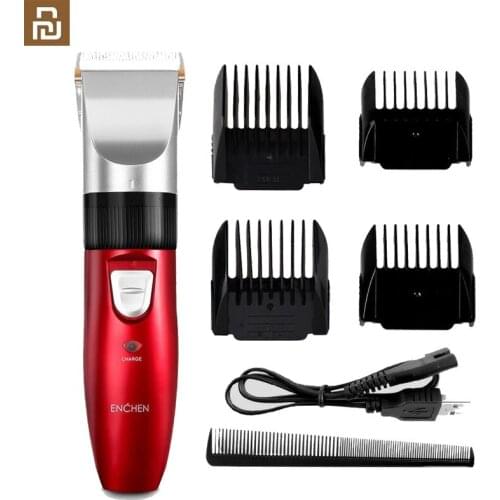 Youpin ENCHEN Sharp Hair Trimmer Men Electric Hair Cutter Home USB Charging Hair Clipper Cordless Rechargeable Ceramic Cutting