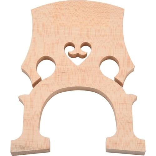 Professional Cello Bridge for 4/4 Size Cello Exquisite Maple Material