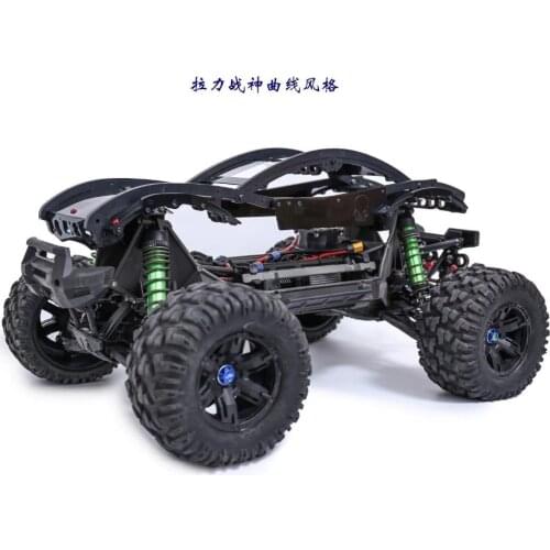 QL Super Nylon Roll Cage Roll Bar Sway Bar Spring Wheelie Bar for 1/5 Scale Traxxas X-maxx Xmaxx