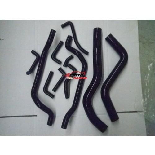 Silicone Radiator Hose For Mitsubishi Eclipse DSM TURBO 1995-1999 99 96