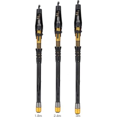 Mini Telescopic Fishing Rod Portable Ultralight Sea Fishing Poles Carp Fishing Carbon Fiber Rods For Winter Fishing Accessories