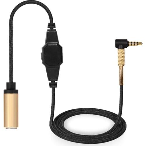 3.5mm male to female 3.5mm earphone extension cable 3.5mm audio cable male to female with volume adjustment sound cable