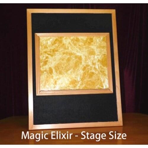 Magic Elixir - Stage Size Magic Tricks Stage Magia Illusion Gimmick Props Building Block Puzzle Box Magie Professional Magicians
