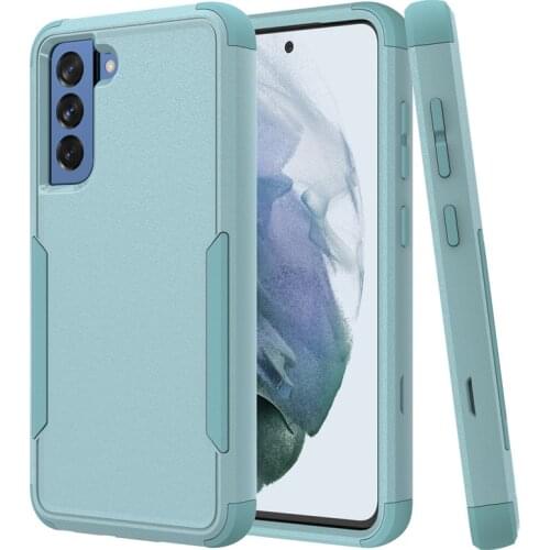 For Samsung s21 Plus s21FE s21Ultra 360 Front&Back Protection Phone Case pc+tpu Matte Silicon Shockproof Anti Knock Hybrid Armor