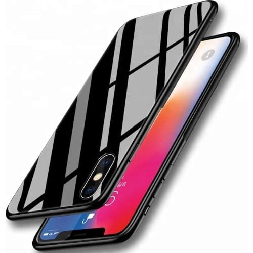 2018 Trending Products Glass Case For iPhone 8 Mobile Phone Shell,Custom Tempered Glass Phone Case For iPhone X