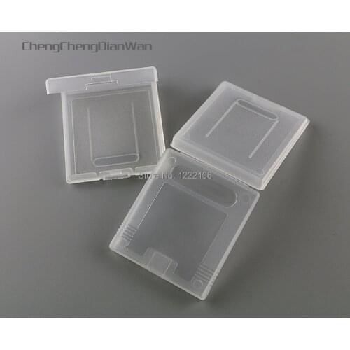 ChengChengDianWan 5pcs for GameBoy Color Pocket GB GBC GBP Plastic Game Cartridge Cases game box