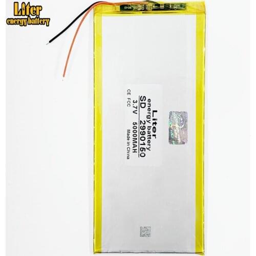 2990150 Tablet battery capacity 3090150 3.7V 5000MAH Universal Li-ion battery for tablet pc 8 inch 9inch