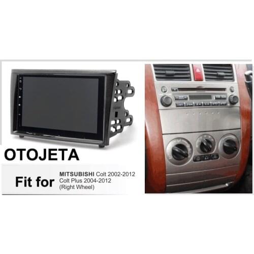 Android 10 radio 8core car multimedia GPS Navigation for Mitsubishi Colt Plus 2002-2014 RHD Aux bluetooth HD video player frame