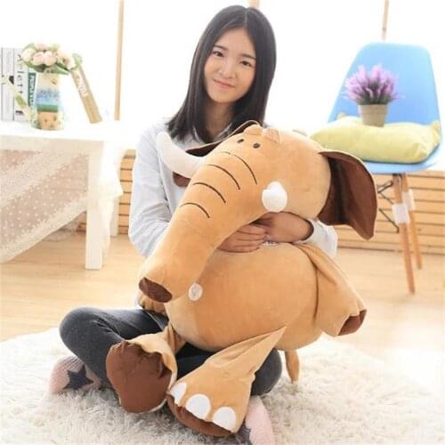 Big new soft elephant toy lovely plush gray elephant doll gift about 90cm 2625