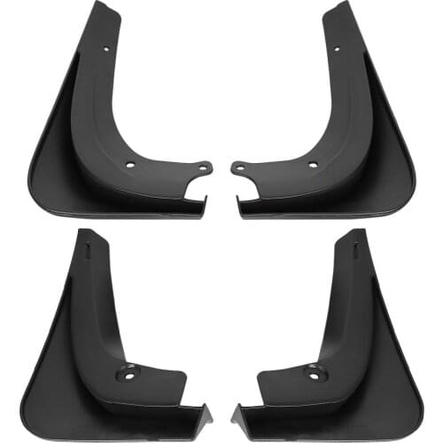 4pcs Car Auto Mud Flaps Front Rear Splash Guards Fenders for Tesla Model 3 2019 Low Price and High Hardness Advantage