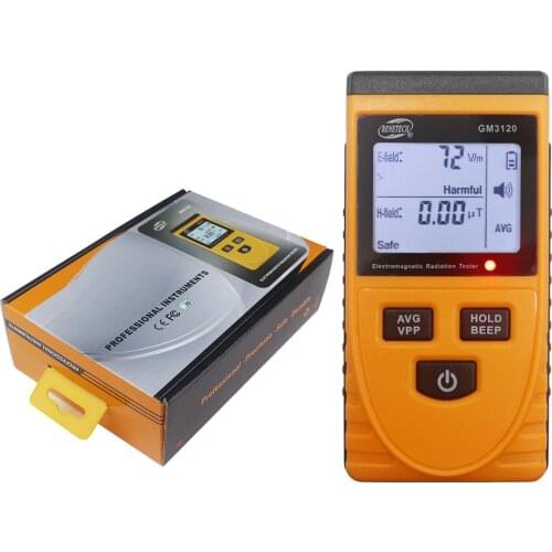 GM3120 LCD Electromagnetic Radiation Detector Tester Radiation Meter Dosimeter Counter Measurement for Computer Mobile Phone