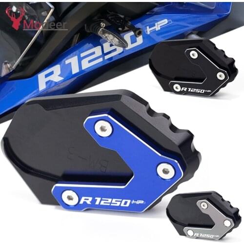 For BMW R1250GS R 1250 GS HP R1250 GS Adv. Adventure low suspension CNC Kickstand Side Stand Vergroter Plaat Extension Pad