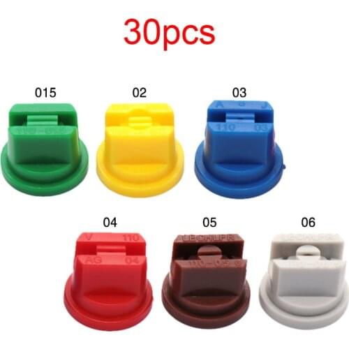 30PCS High Pressure Flat Fan Atomization Nozzle Agricultural Drone Spray System Accessories Irrigation 110 Degree Sprinkler Head