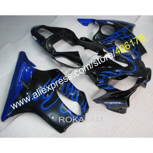 ABS Fairing Kit For Honda CBR 600 F4i 2001 2002 2003 CBR600 01 02 03 Blue Flame Motorcycle Fairings (Injection Molding)