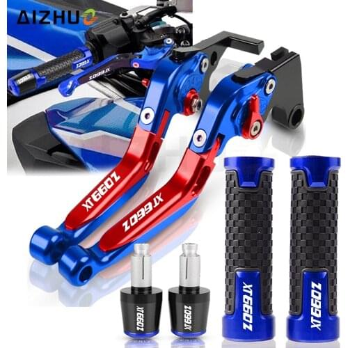 Motorcycle Adjustable Brake Clutch Levers FOR YAMAHA XT600 Z XT600Z TENERE 1984-1986 1985 Handle Bar Grip Handbar Ends CNC Lever