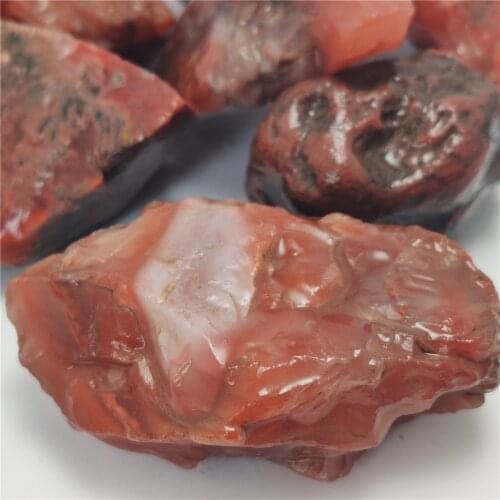 Mozambique Red Carnelian Stone Crystal Tumbled Stone Agate Chakra Healing Tumblestone Aquarium Decoration Stone Accessories