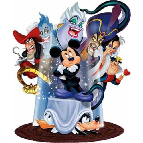 Disney DIY Full Diamond Diamond Painting Kit Artist Home Decoration Cartoon Children Room Decoration Mosaic Picture Cross Stitch