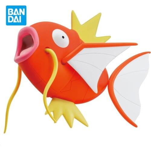 Bandai Pokemon Model Kit Assemble Figure Magikarp Anime Japanese Animation New Action Dolls Gift Collectible Childrens Toys
