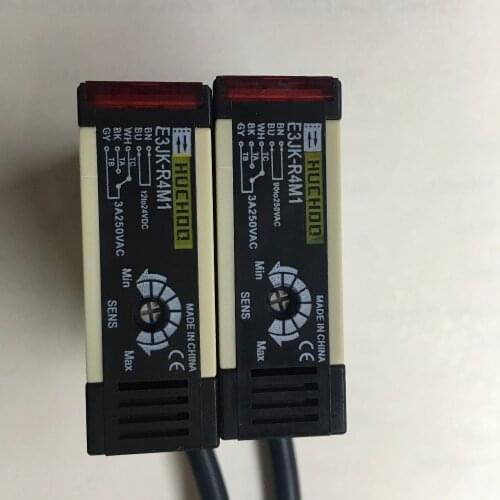 2PCS E3JK-R4M1 12V 24V 220V 5 wire New High-Quality Photoelectric Switch Sensor