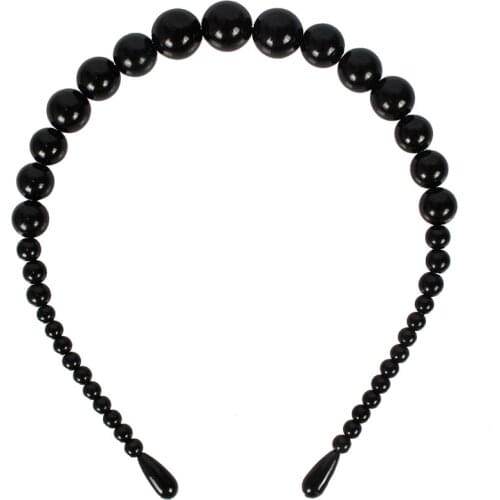 New Imitation Pearl Headband Beads Hairband for Women Elegant Beaded Hair Bands Hoop Headbands Girls Hair Accessories