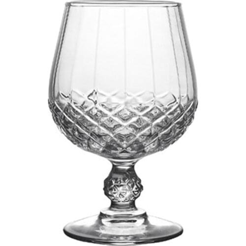 Clear Handcrafted Cognac Brandy or Whiskey Crystal Glasses Snifter for Home, Restaurants and Parties
