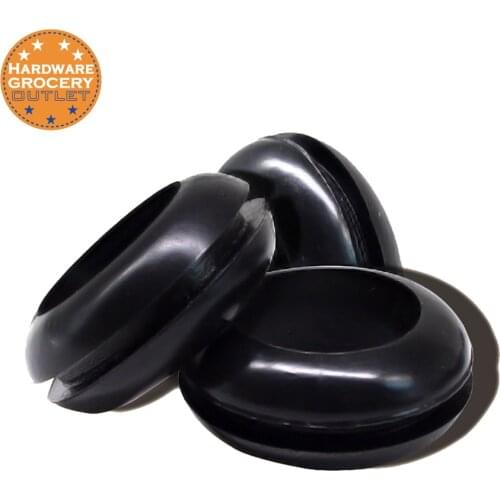 Rubber Wiring Grommets Cable Wire Open Hole Ring Ring Wire Hole Plug Electrical Double Side Rubber 3mm - 20mm