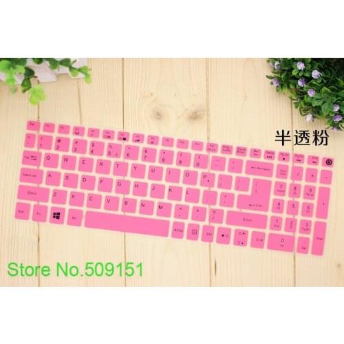 15.6 inch Silicone keyboard cover Protector for Acer Aspire V15 T5000 V5-591G N15Q1 VN7-792G E5-532G V3-575 F5 573G F5-572G