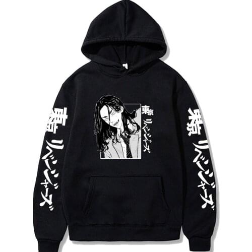 Tokyo Revengers Pullover Baji Keisuke Top Autumn Pullover Loose Unisex Hoodie