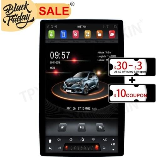 Tesla style Android 9.0 For Nissan Universal Car Carplay Multimedia Player Auto Radio Tape Recorder GPS Navigation Head Unit