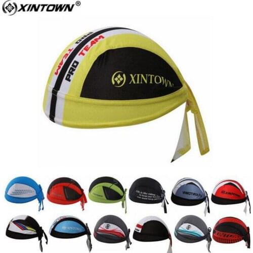 XINTOWN Team Quick Dry Cycling Cap Ciclismo Pirate Hat Windproof Headscarf Bike Headband Bicycle Cap Riding Bandana