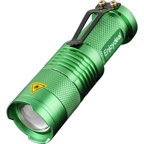 1/2/3Pcs Portable LED Flashlight Q5 2000 Lumen Penlight Lamp Zoomable Waterproof torch lanterna 14500 Battery Outdoor Camping