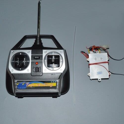 1 Set Remote Controller Transmitter for Dual Motor RC Speedboat DIY CAT RC Boat Model