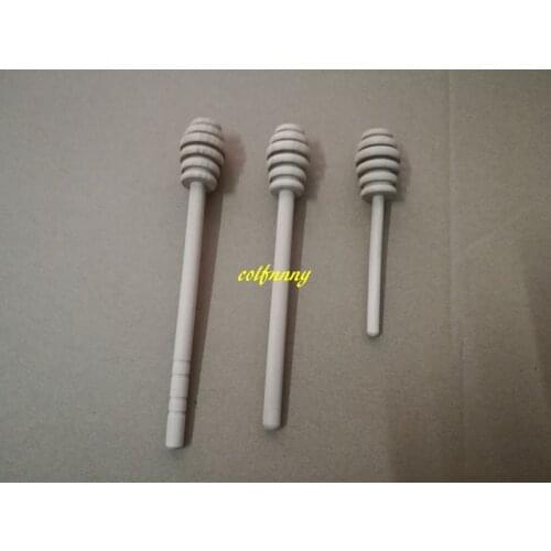 1000pcs/lot Fast shipping 10.5cm/15cm/ 16cm Wood Honey Dipper Stick Server for Honey Jar Dispense Drizzle Honey