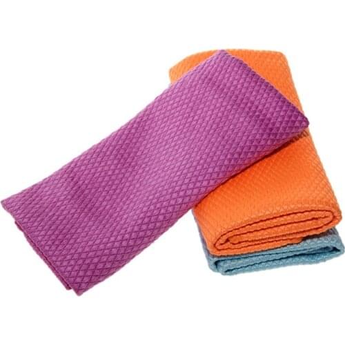 3Pcs/Pack Water Absorbable Glass Kitchen Cleaning Cloth Wipes Table Window 30 * 40CM