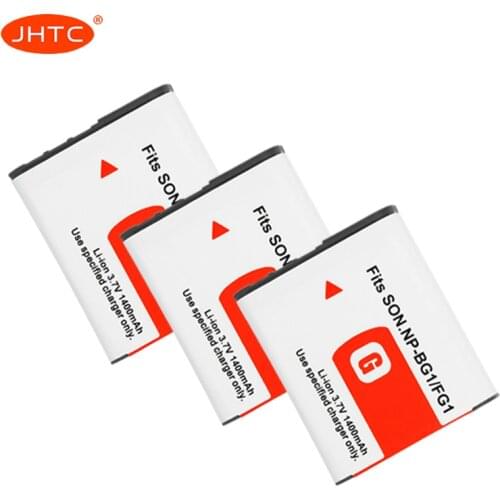 Battery NP-BG1 NP-FG1 1400mah for Sony Cyber-Shot DSC-W100 DSC-WX1 H3 H7 H9 DSC-H10 DSC-H20 DSC-H50 DSC-H55 Batterie NP BG1