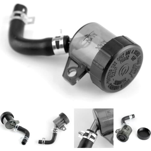 Areyourshop Universal Moto Rear Brake Clutch Master Cylinder Fluid Reservoir Oil Tank Cap For Ducati For Kawasaki Motor Parts
