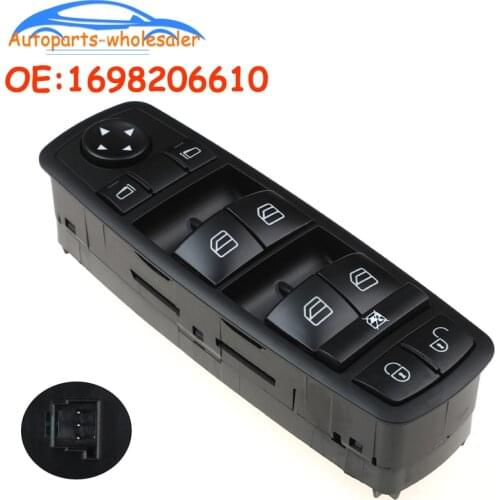 Car accessories For Mercedes A B Class W169 W245 2004-2012 Car Front Left Driver Window Master Switch OEM 1698206610 A1698206610