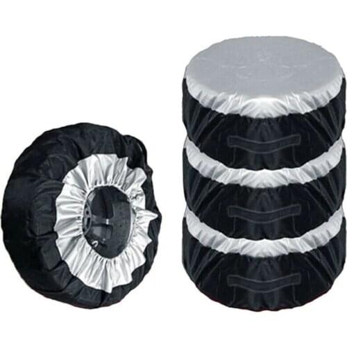 Spare Tire Cover Case Car Spares Tire Cover Storage Bags Carry Tote Polyester Tire for Car Wheel Protection Covers